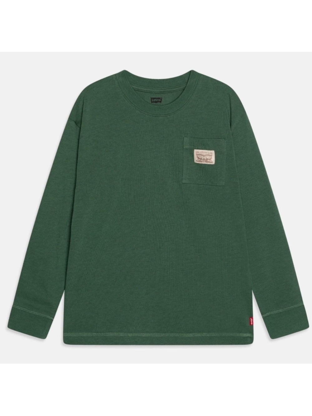 Levi’s Boys Long Sleeve Pocket Tee Shirt